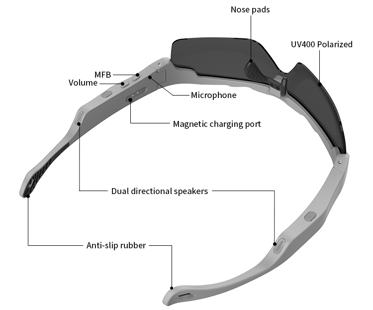 bluetooth ciclismo gafas de sol gafas de bicicleta