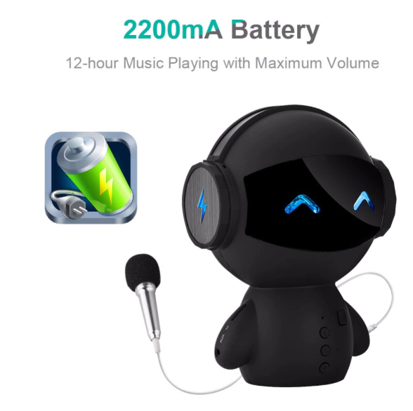 2200mAh batería altavoz bluetooth