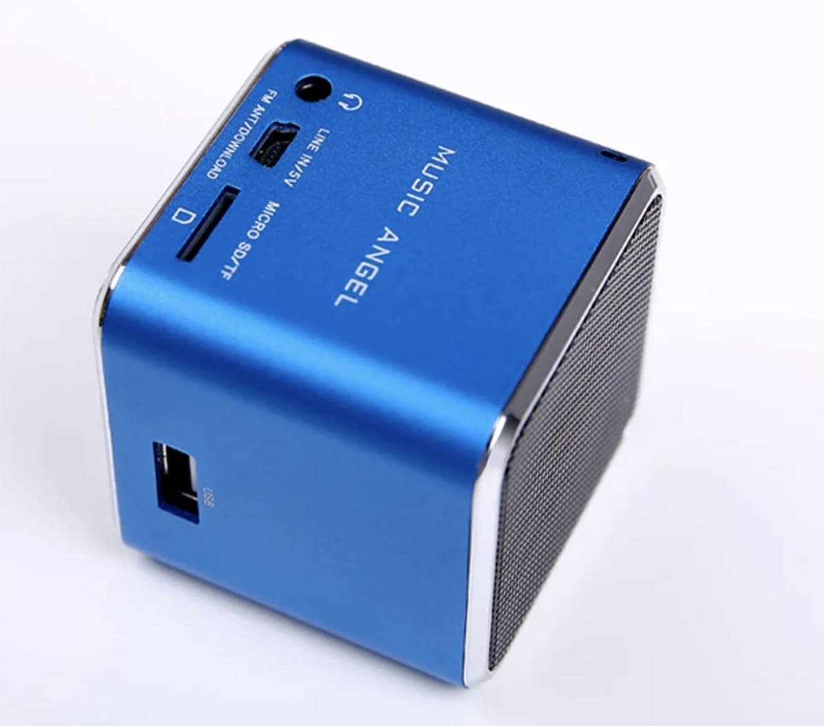 Mini altavoz bluetooth portátil para teléfono móvil y PC.