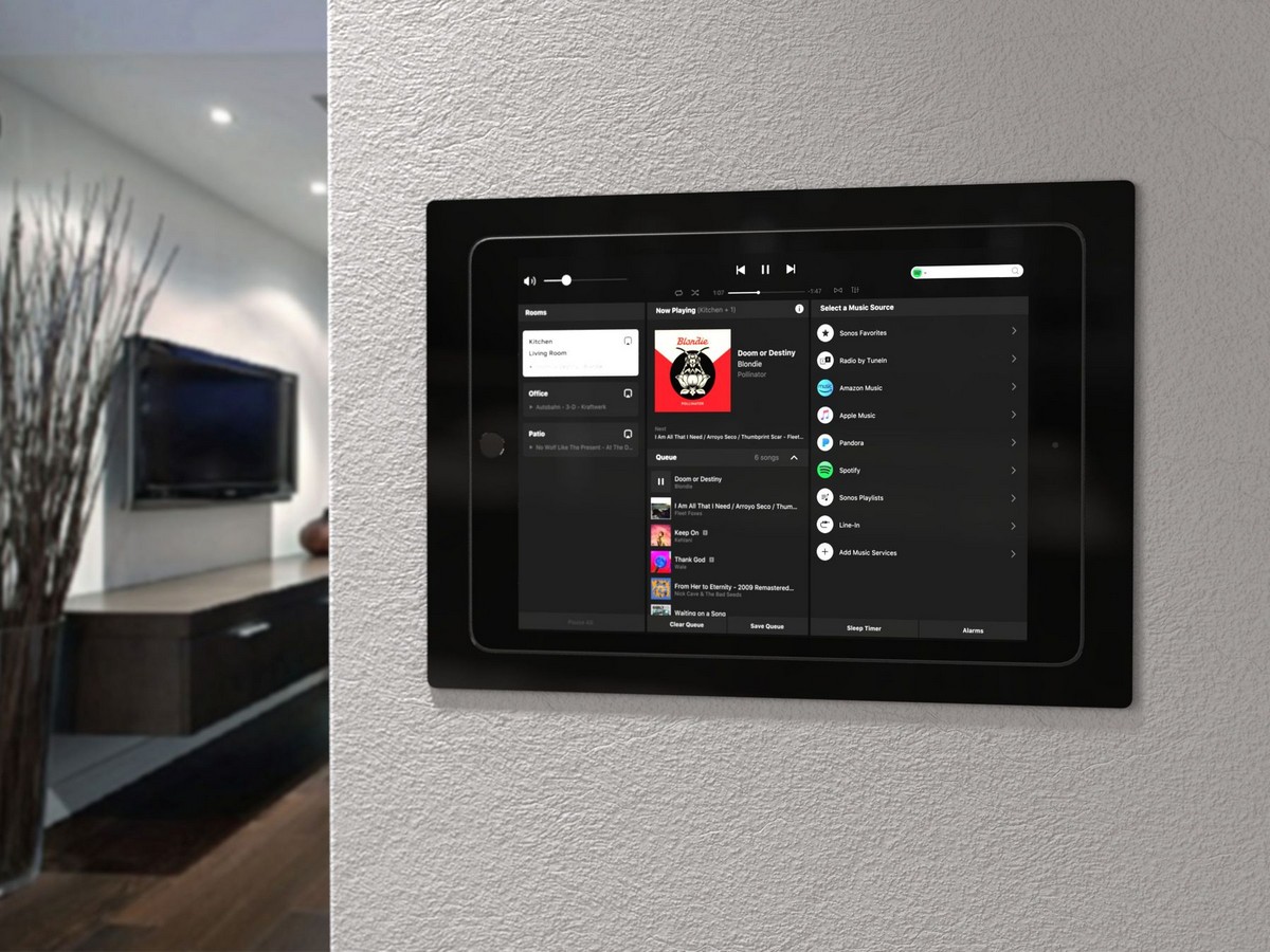 soporte de pared ipad simplidock