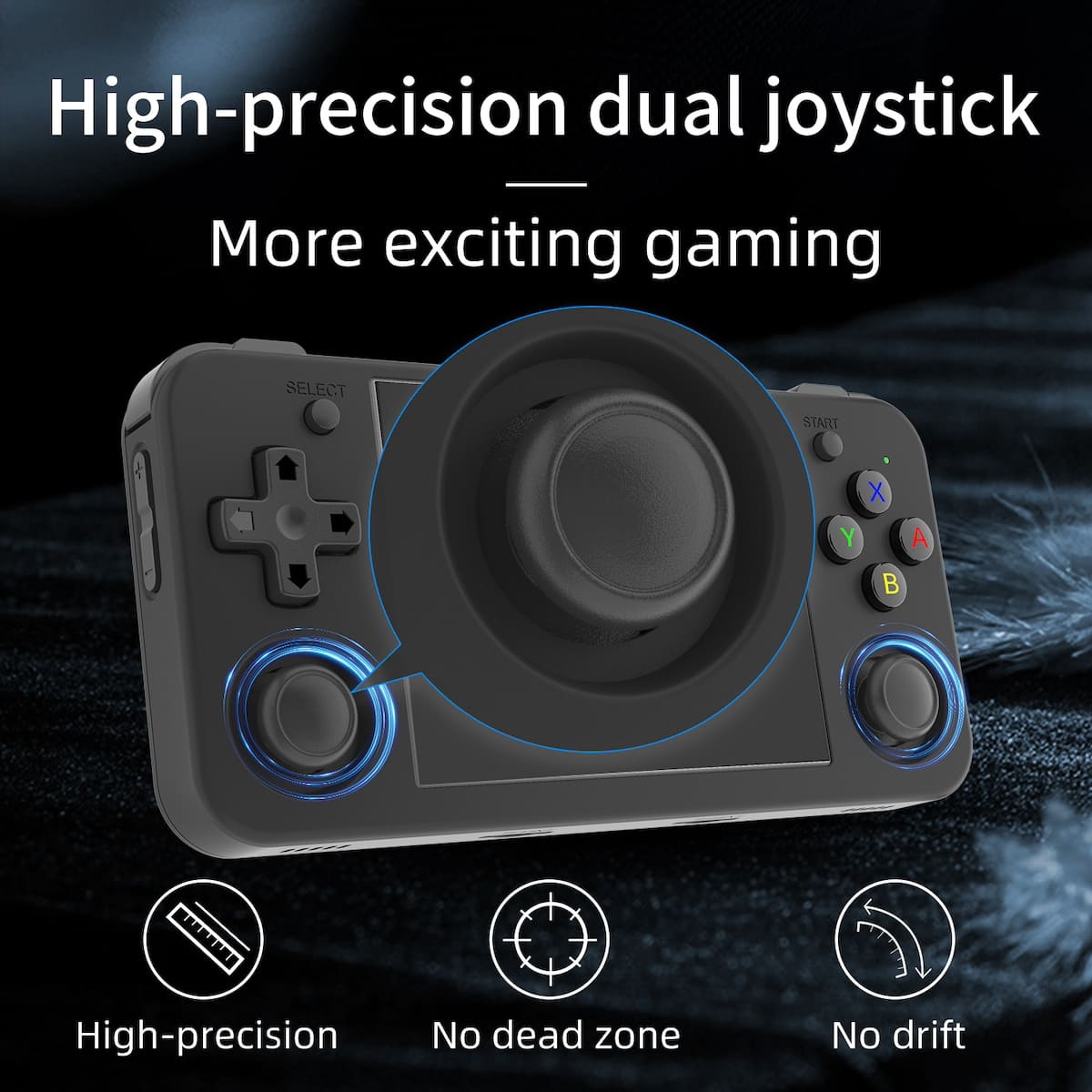 Joystick de consola de juegos para niños que juega videojuegos para niños